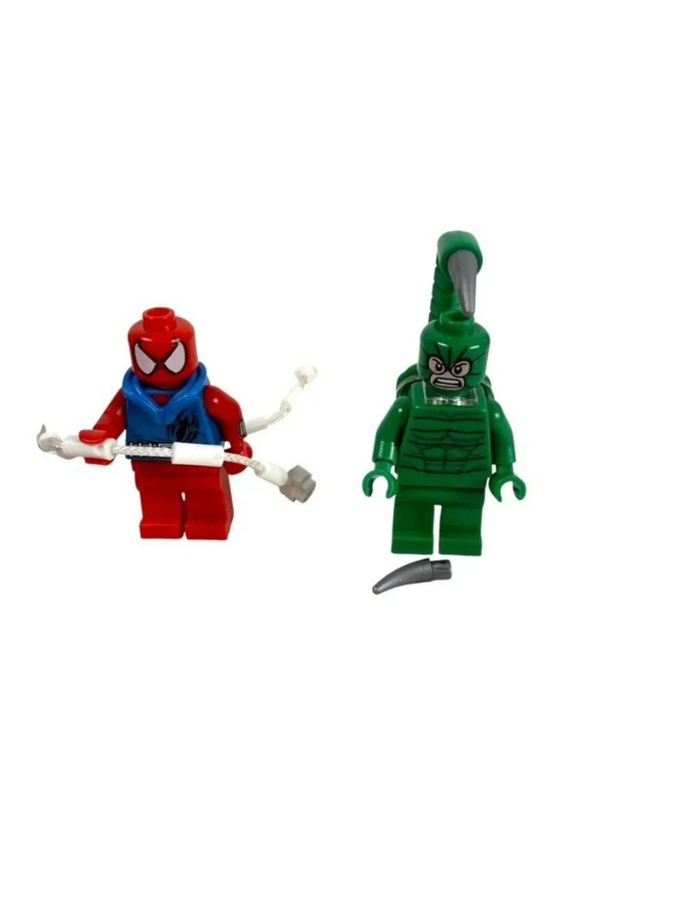 LEGO Marvel Spider-Man Web Warriors Ultimate Bridge Battle 76057 Incomplete READ
